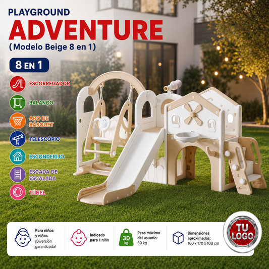 Playground Adventure (Modelo Beige 8 en 1)