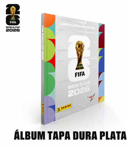 Copa Mundial 2026™ - Álbum Tapa Dura Plateada FIFA World Cup 2026™