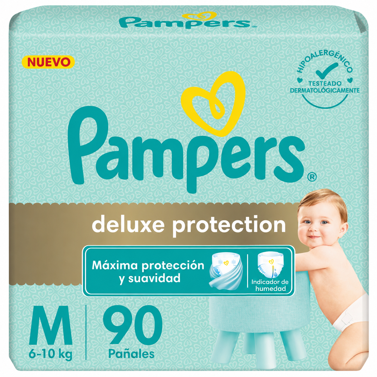 Pack de 90 Pañales deluxe protection