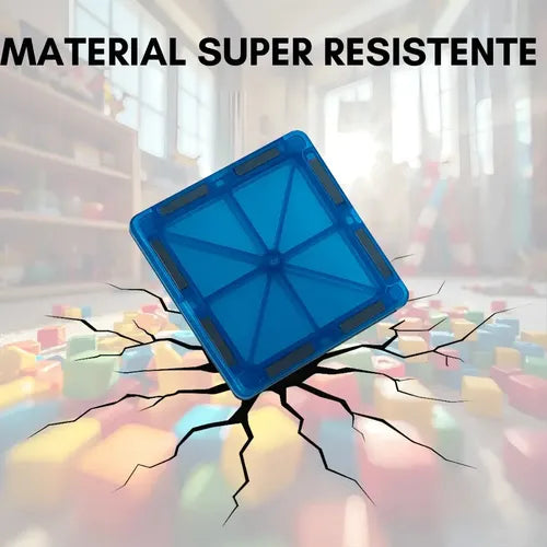 Magnetic Tiles™ – Kit de Construcción Magnética Creativa |  120 Piezas