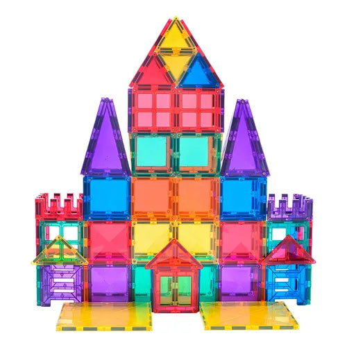 Magnetic Tiles™ – Kit de Construcción Magnética Creativa |  120 Piezas