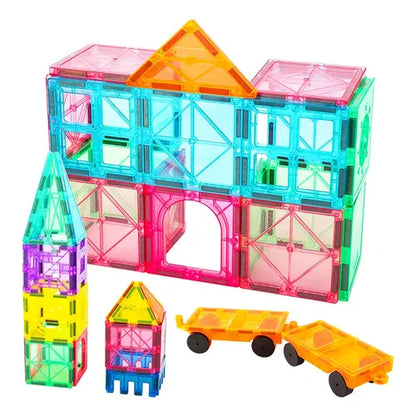Magnetic Tiles™ – Kit de Construcción Magnética Creativa |  120 Piezas