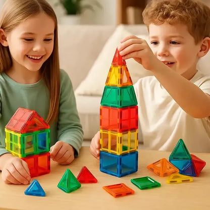 Magnetic Tiles™ – Kit de Construcción Magnética Creativa |  120 Piezas
