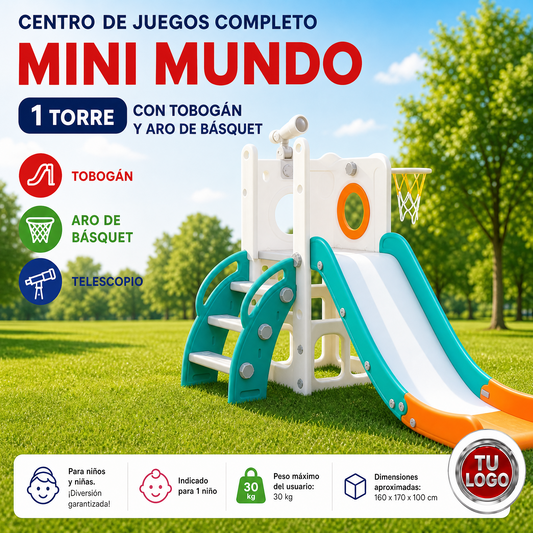 Playground Freso Baby Mini Mundo (1 Torre)
