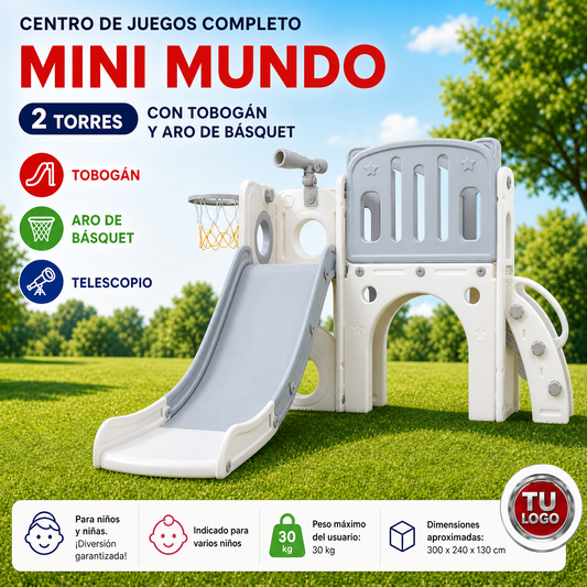 Playground Freso Mini Mundo 2 Torres