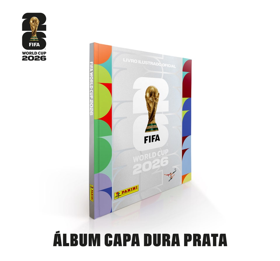 Copa Mundial 2026™ - Álbum Tapa Dura Plateada FIFA World Cup 2026™