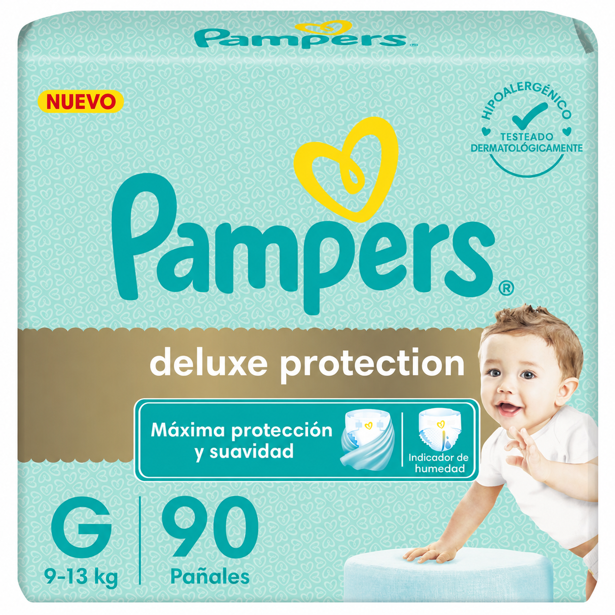 Pack de 90 Pañales deluxe protection