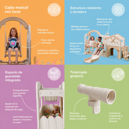 Playground Adventure (Modelo Beige 8 en 1)